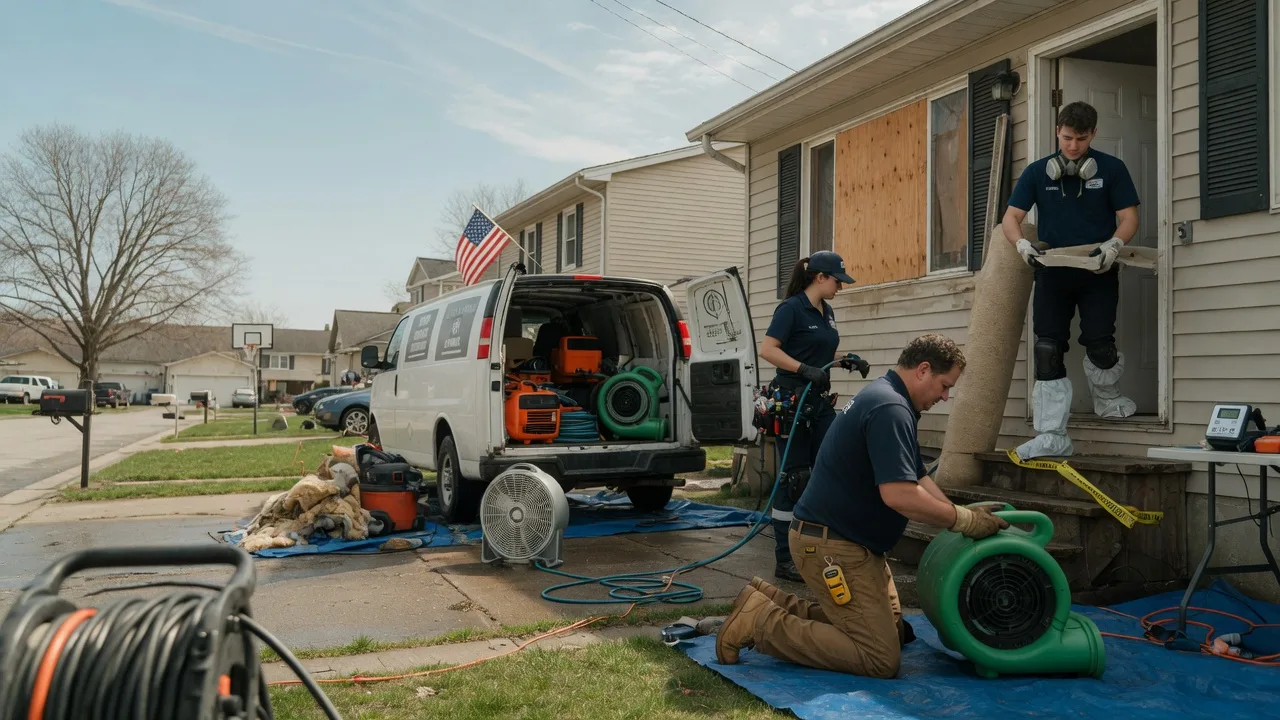 Water Damage Restoration in Rosalie, NE near me